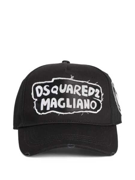 Sepci DSQUARED2 DSQUARED2 Hats Black Barbati (BM 18960759) 1