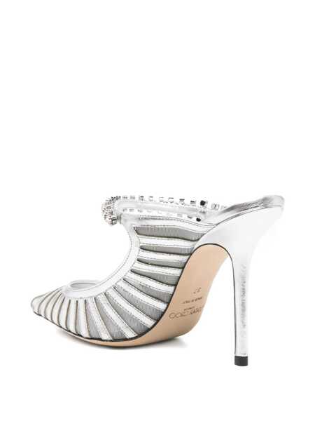 Pantofi cu toc Jimmy Choo Jimmy Choo Bing Mules SILVER Femei (BM 18960768) 3