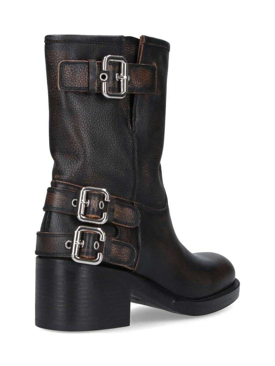 Bocanci Chloe Chlo Boots Black Femei (BM 18961017) 4