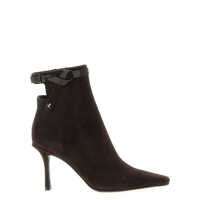 Bocanci 'Camie' Brown Ankle Boots With Knot Detail In Suede Woman Femei