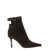 Jimmy Choo 'Camie' Brown Ankle Boots With Knot Detail In Suede Woman BROWN