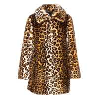 Paltoane Liu Jo Animalier Faux Fur Coat Femei