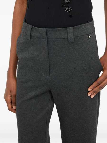 Pantaloni casual Liu Jo Liu Jo Grey Flare Trousers GREY Femei (BM 18961095) 5