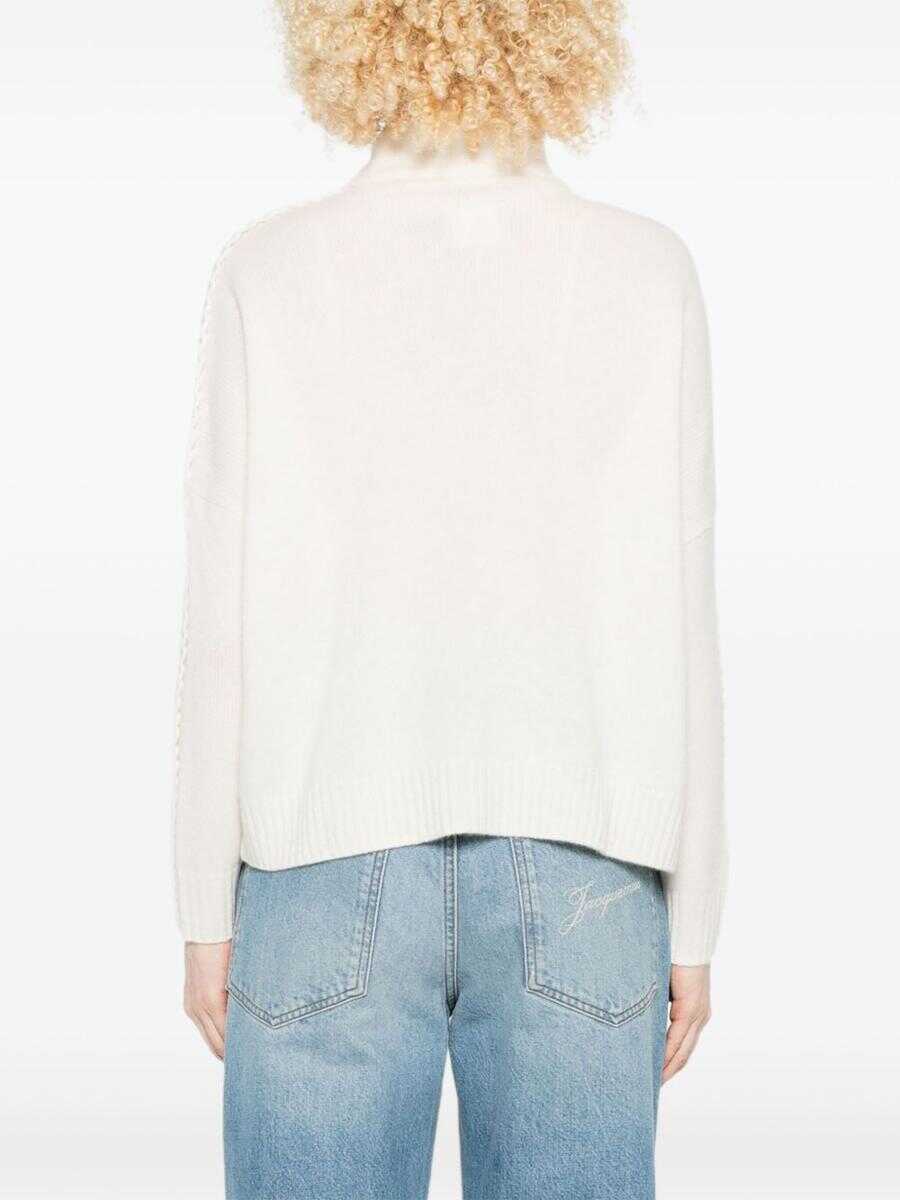 Pulovere KUJTEN Kujten Sweaters WHITE Femei (BM 18961527) 5