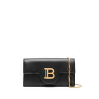 Portofele Balmain B-Buzz Leather Wallet On Chain Femei