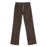 Blugi Dondup Brown Jeans Featuring A Five-Button Fly Femei