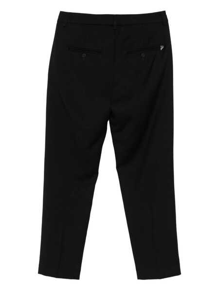 Pantaloni casual Dondup Dondup Black Trousers In Wool Black Femei (BM 18961614) 2