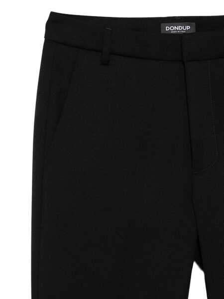 Pantaloni casual Dondup Dondup Black Trousers In Wool Black Femei (BM 18961614) 3