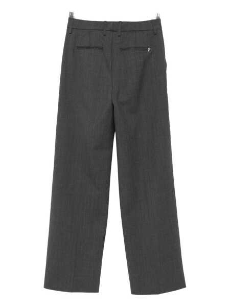 Pantaloni casual Dondup Dondup Grey Trousers Featuring Dart Detailing GREY Femei (BM 18961617) 2