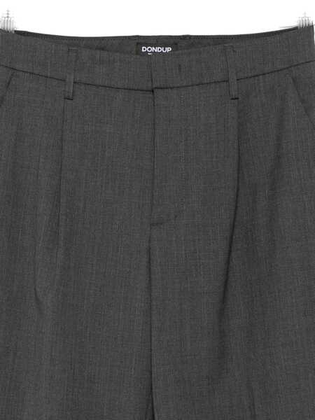 Pantaloni casual Dondup Dondup Grey Trousers Featuring Dart Detailing GREY Femei (BM 18961617) 3