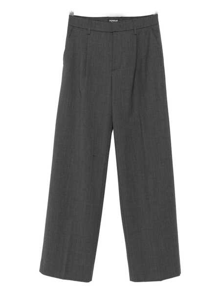 Pantaloni casual Dondup Dondup Grey Trousers Featuring Dart Detailing GREY Femei (BM 18961617) 1