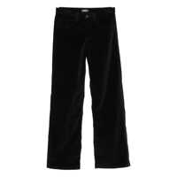 Pantaloni casual Dondup Dondup Black Velvet-Effect Trousers