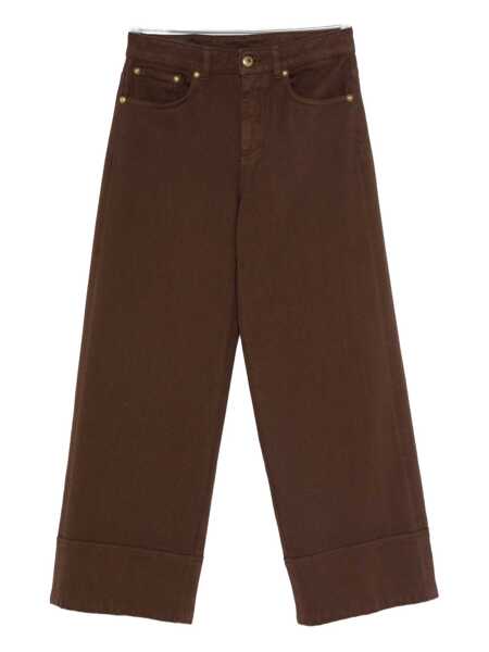 Blugi Dondup Dondup Five-Pocket Brown Jeans BROWN Femei (BM 18961632) 1