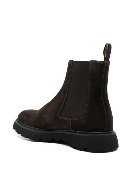 Bocanci Doucals Brown Chelsea Boots In Suede Man BROWN Barbati (BM 18961842) 3