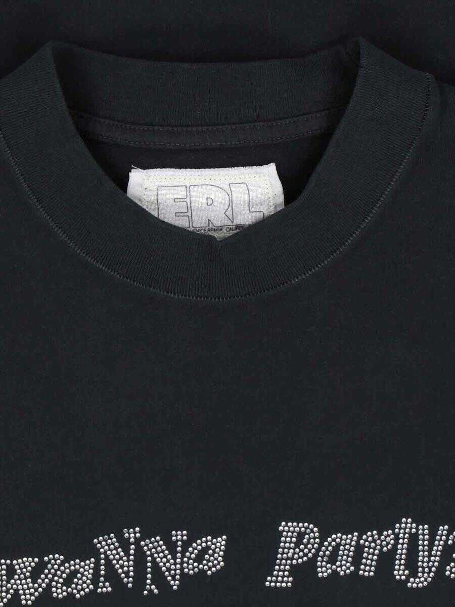 Topuri ERL Erl T-Shirts And Polos Black Femei (BM 18961875) 3