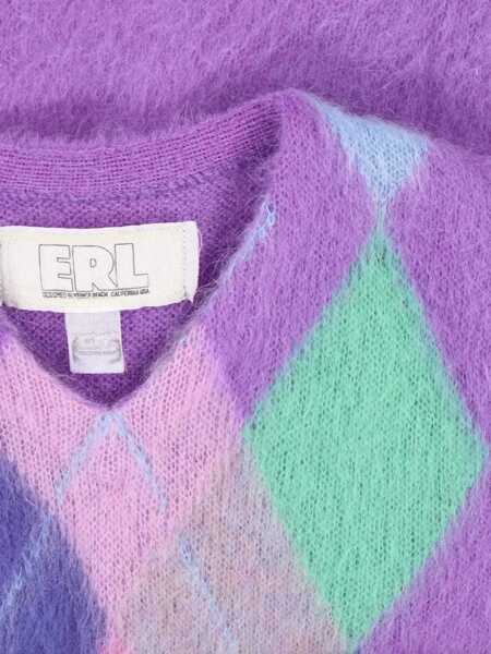 Pulovere ERL Erl Sweaters Purple Femei (BM 18961893) 3