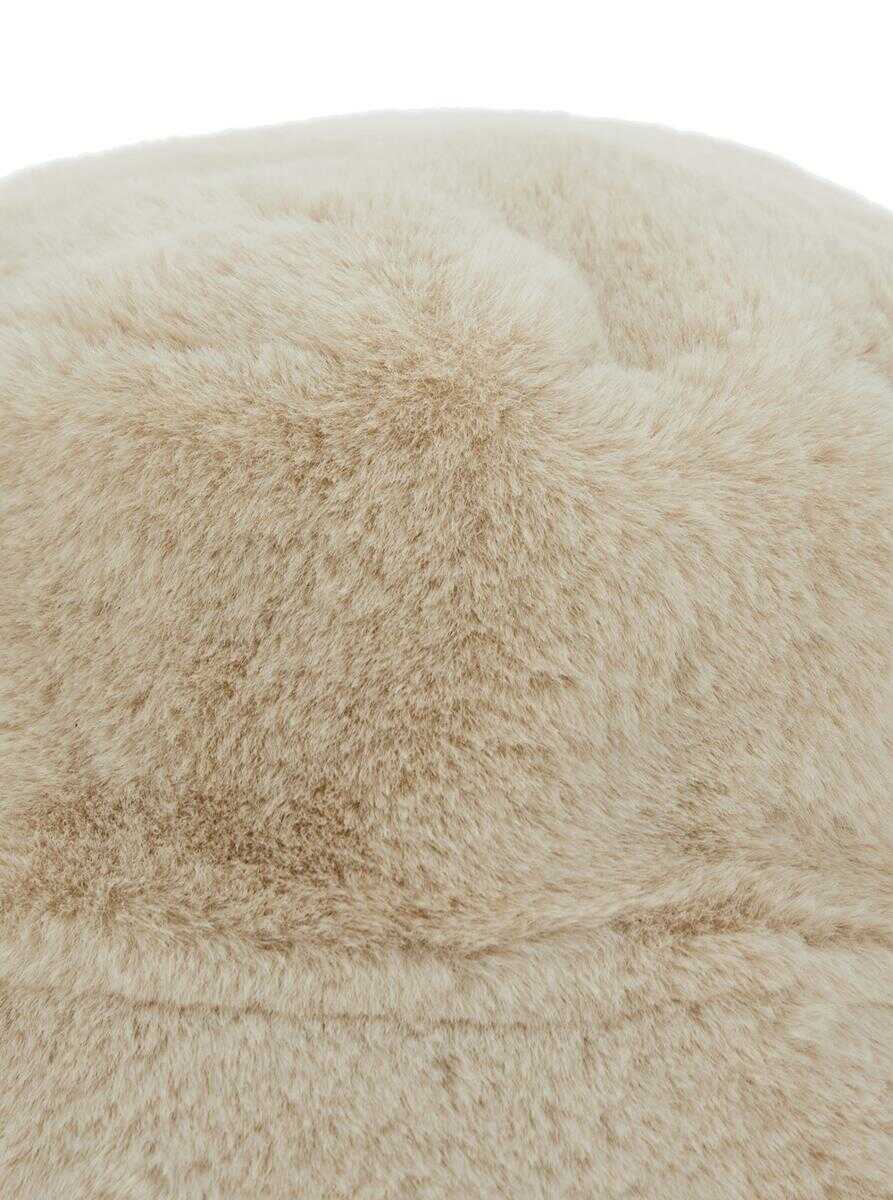 Accesorii Apparis Amara White Bucket Hat In Ecofur Woman WHITE Femei (BM 18962163) 3