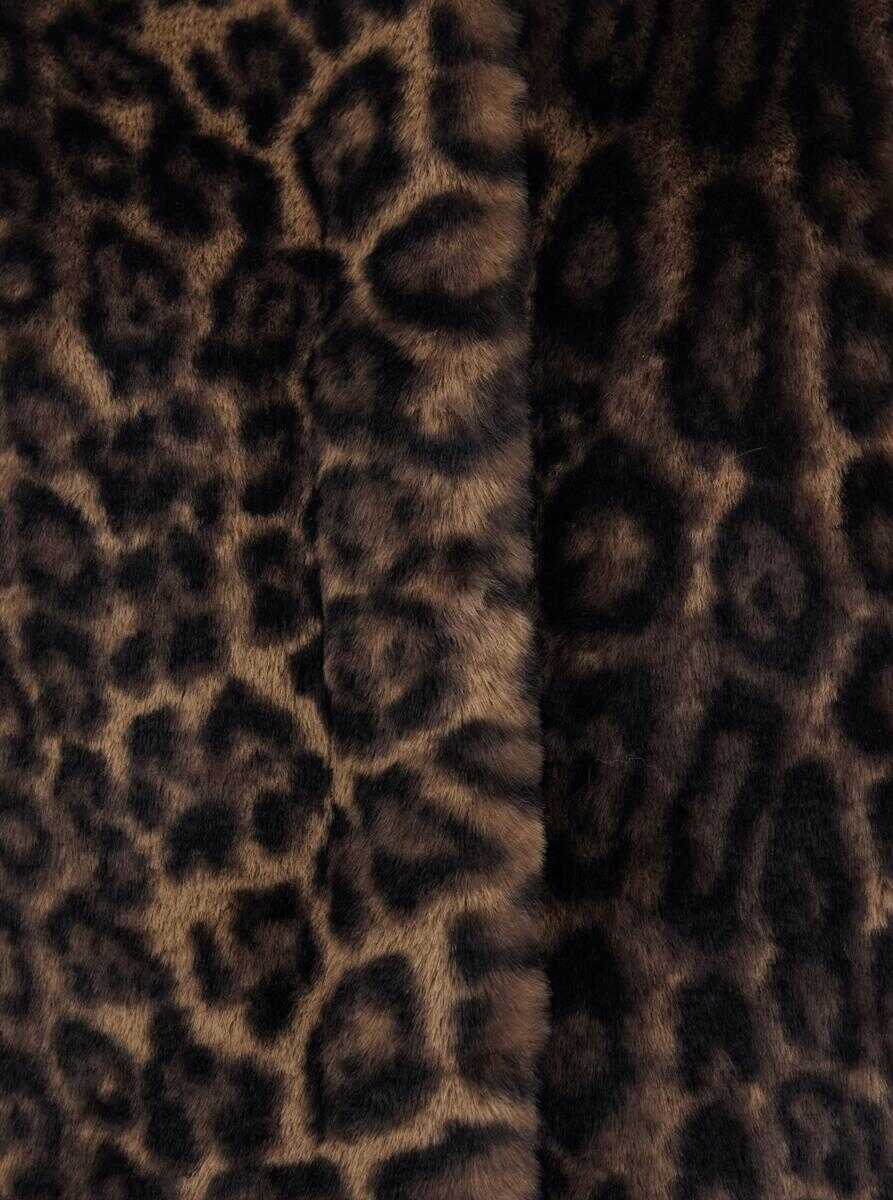 Paltoane Apparis Apparis Blair Leopard Coat BROWN Femei (BM 18962181) 3