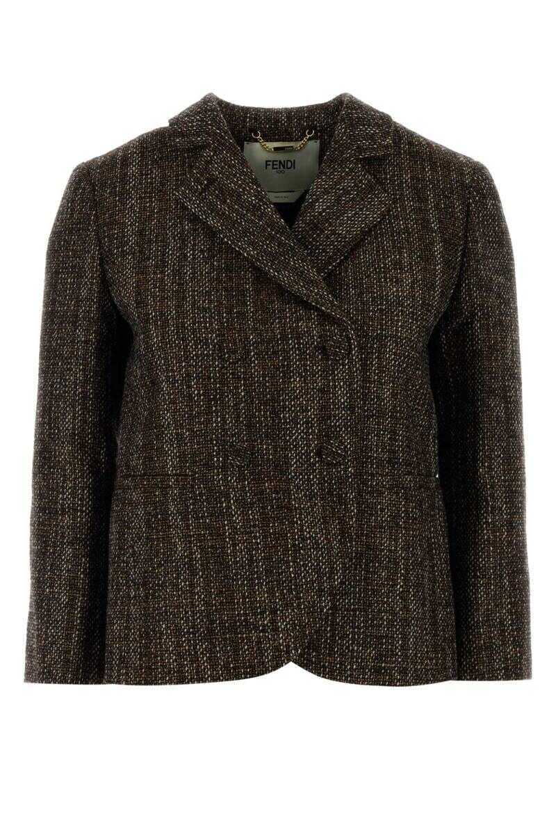Geci Fendi Fendi Jackets And Vests RUST-25 Femei (BM 18962391) 1