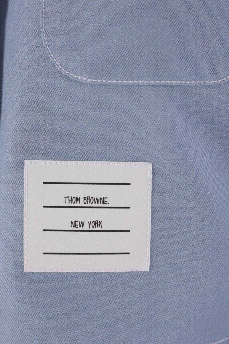 Camasi Thom Browne Thom Browne Shirts BLUE Femei (BM 18962418) 3