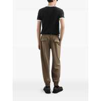 Tricouri Dolce & Gabbana pentru Barbati - Tricouri Dolce & Gabbana Black Crewneck T-Shirt With Maxi Logo Lettering On The Front In Cotton Man Black Barbati (BM 18962547) - B-mall.ro