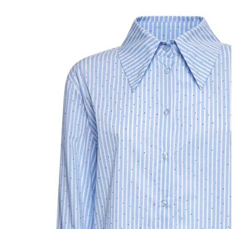 Camasi Silvian Heach Silvian Heach Shirts Blue Femei (BM 18962745) 3