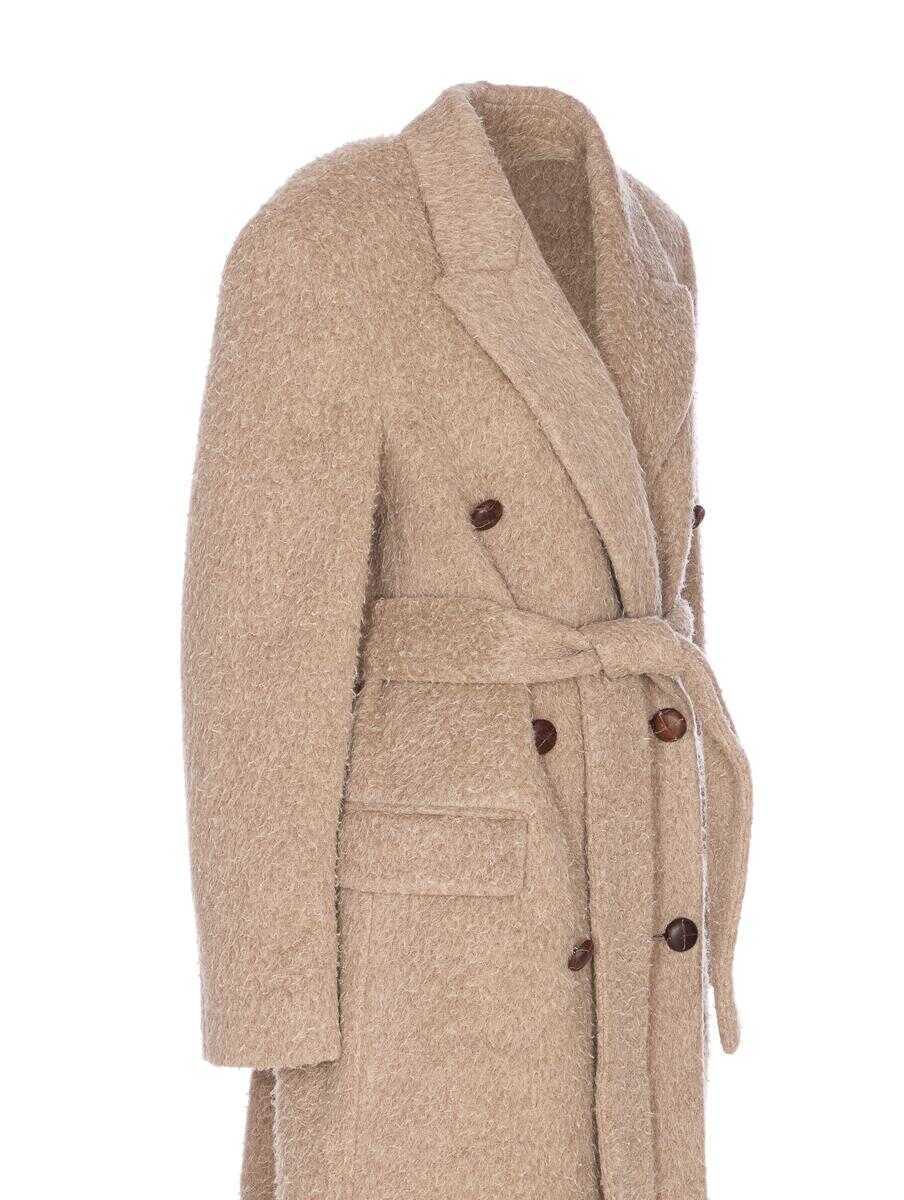 Paltoane Golden Goose Golden Goose Coats Beige Femei (BM 18963018) 3