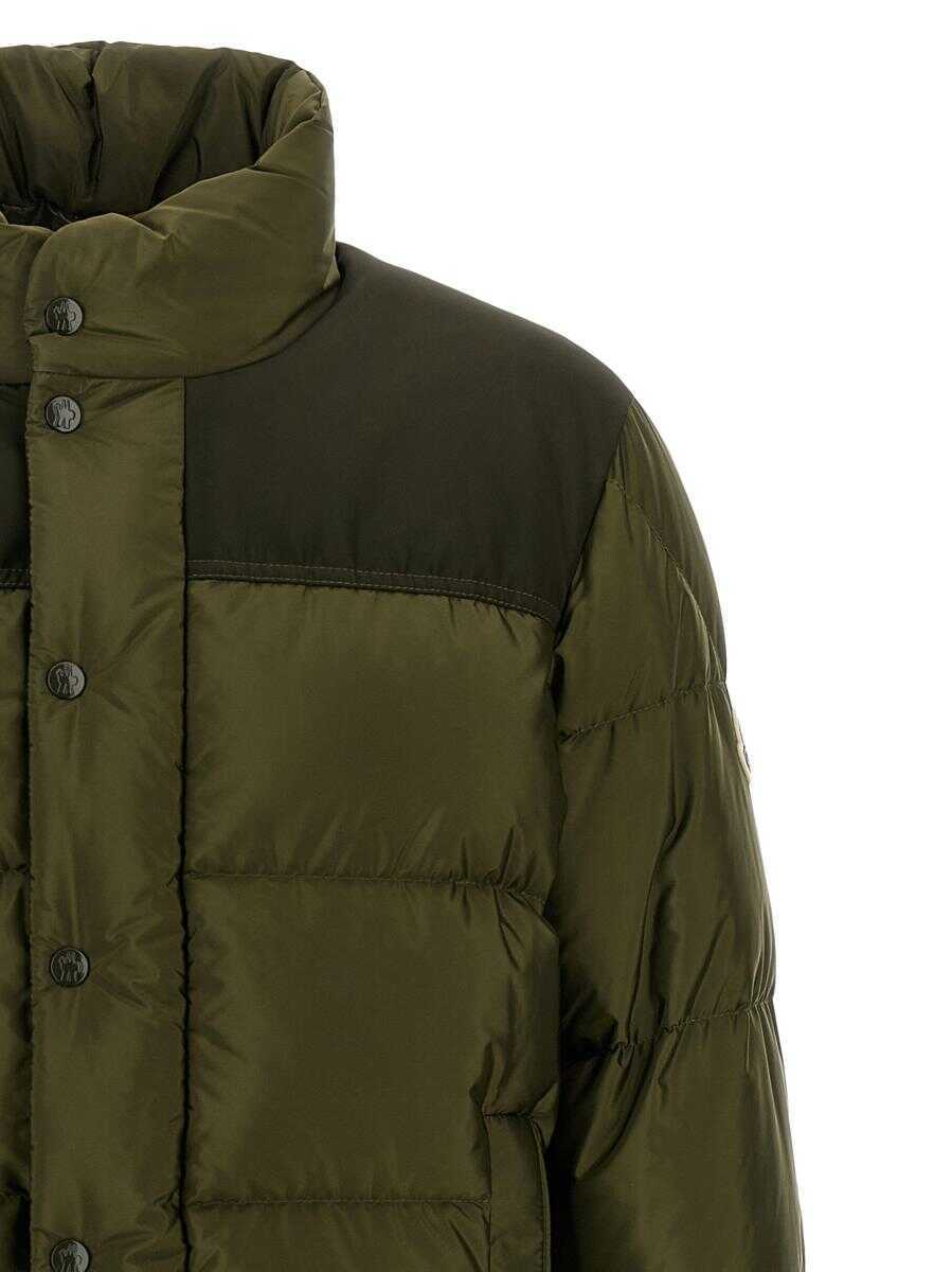Geci Moncler Moncler Virolais Down Jacket GREEN Barbati (BM 18964029) 3