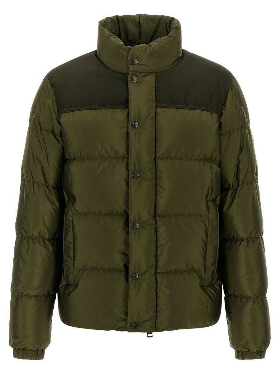 Geci Moncler Moncler Virolais Down Jacket GREEN Barbati (BM 18964029) 1