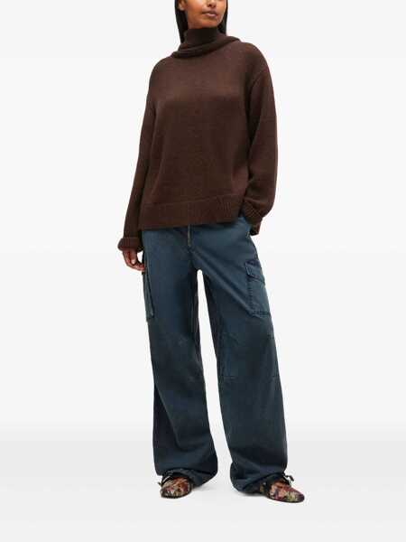 Pulovere Ganni Ganni Sweater SHAVED CHOCOLATE Femei (BM 18964152) 2