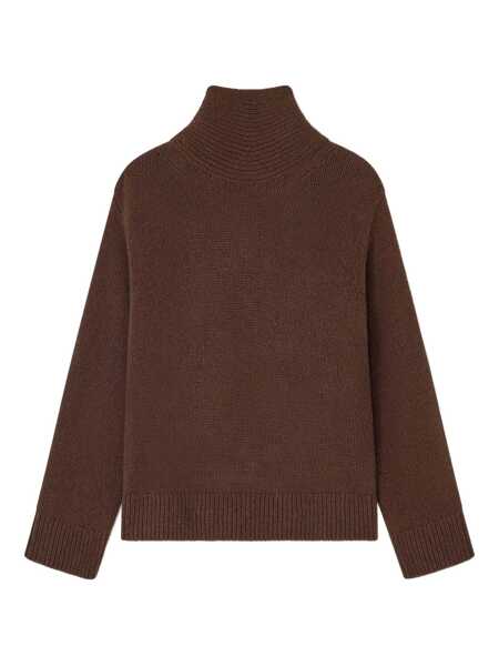 Pulovere Ganni Ganni Sweater SHAVED CHOCOLATE Femei (BM 18964152) 1
