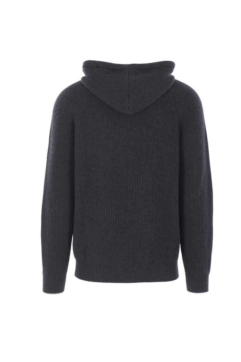 Pulovere Brunello Cucinelli Brunello Cucinelli Sweaters CHARCOALDARK GREY Barbati (BM 18964566) 2