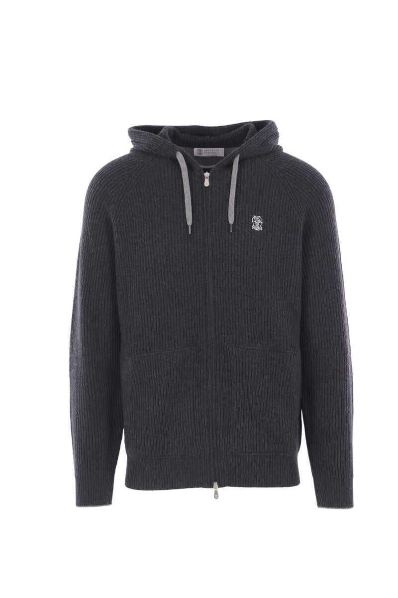 Pulovere Brunello Cucinelli Brunello Cucinelli Sweaters CHARCOALDARK GREY Barbati (BM 18964566) 1