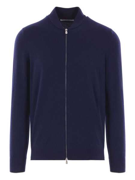 Pulovere Brunello Cucinelli Brunello Cucinelli Sweaters NAVYDARK GRAY Barbati (BM 18964599) 1