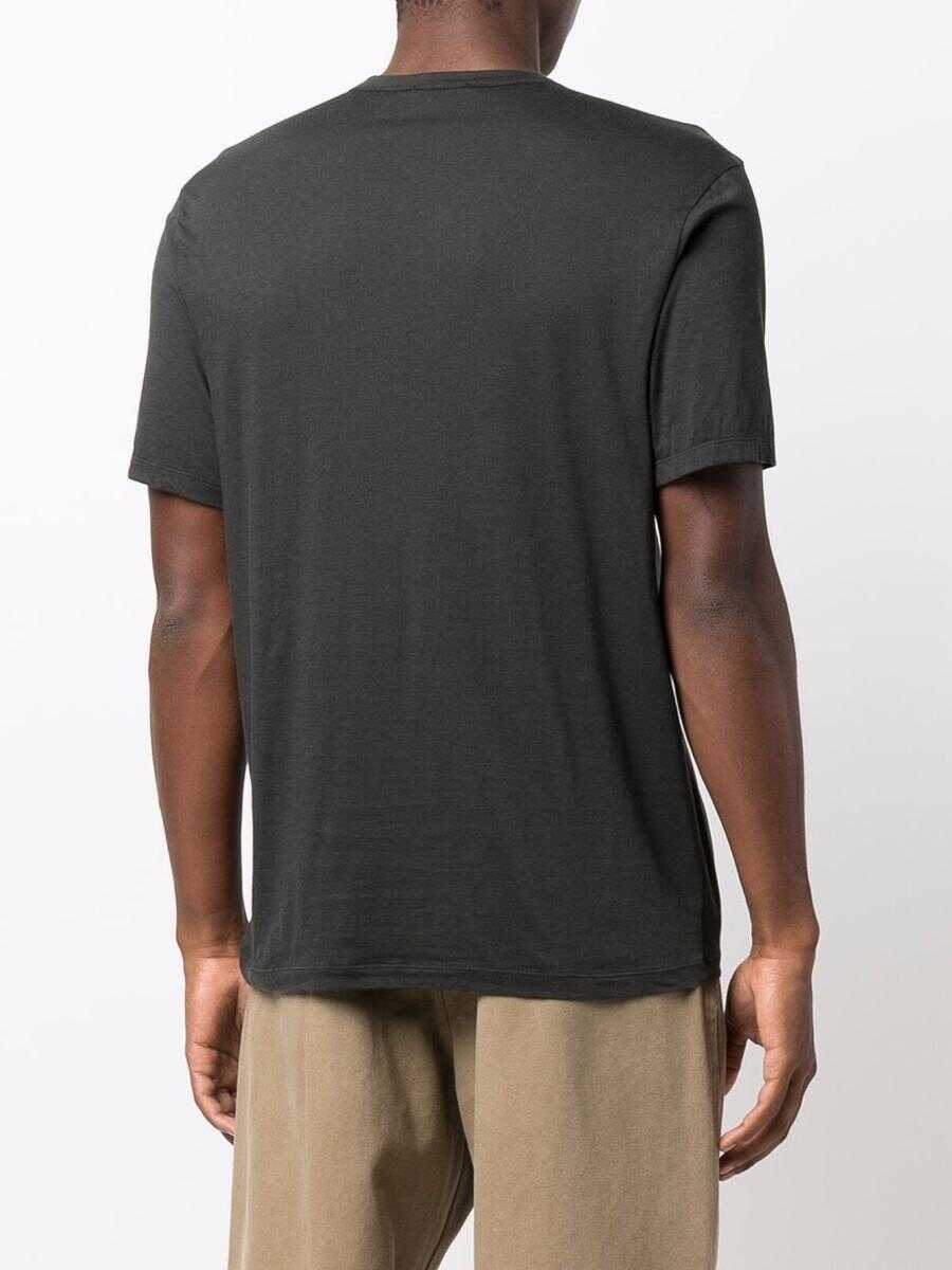 Tricouri James Perse James Perse Luxe Lotus Jersey T-Shirt Black Barbati (BM 18964992) 5