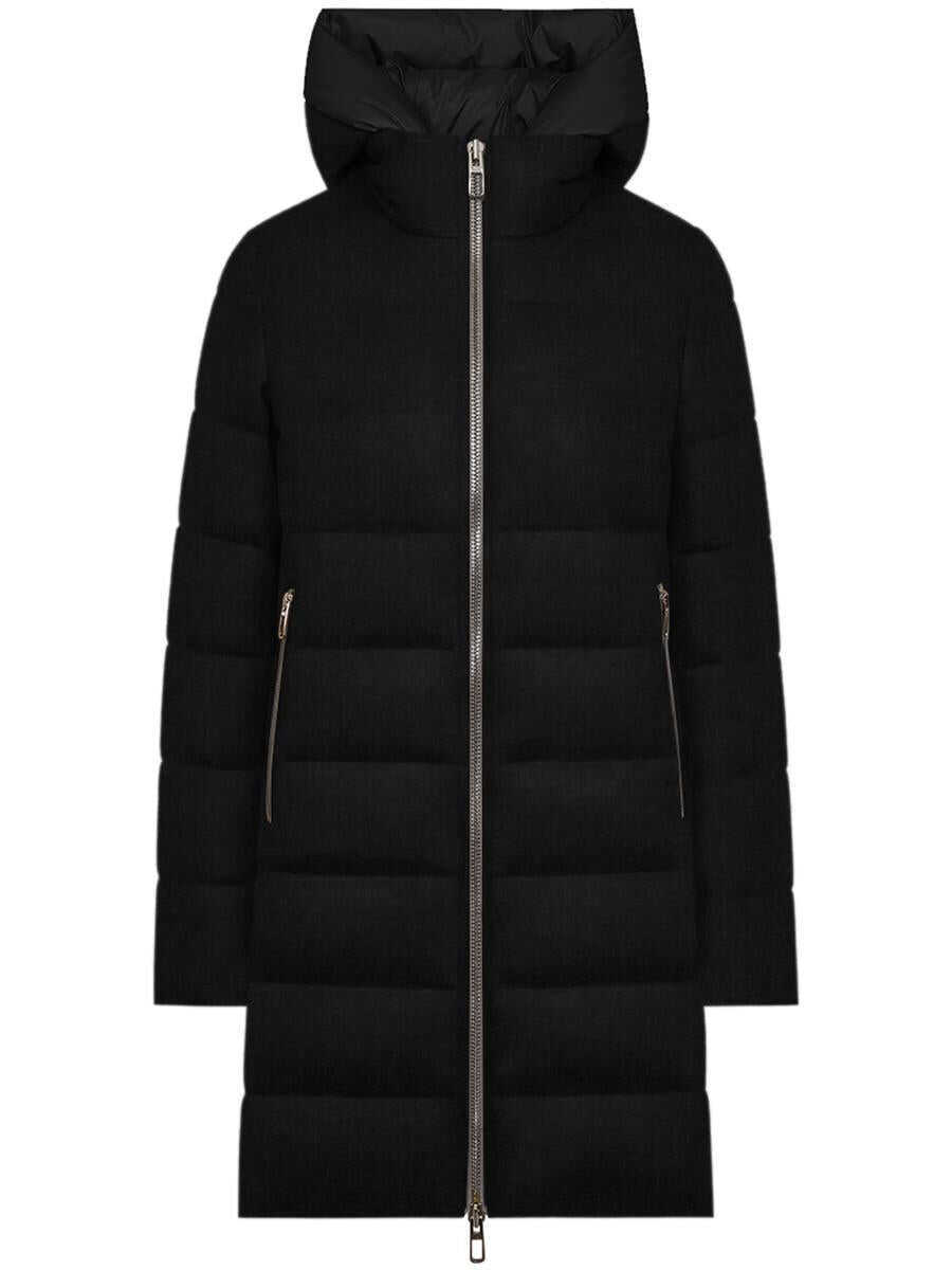 Geci de iarna DUNO Duno Down Jacket With Detachable Hood Clothing Black Femei (BM 18965127) 1