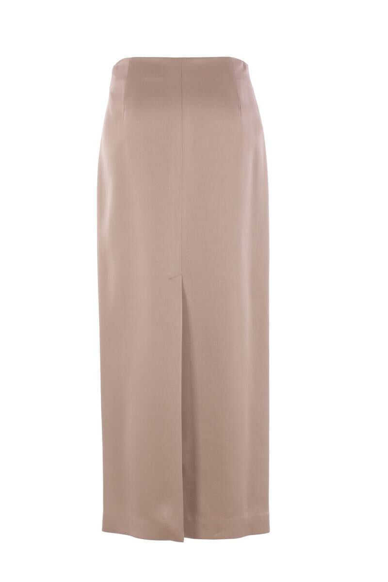 Fuste Brunello Cucinelli Brunello Cucinelli Skirts Grey Femei (BM 18965175) 2