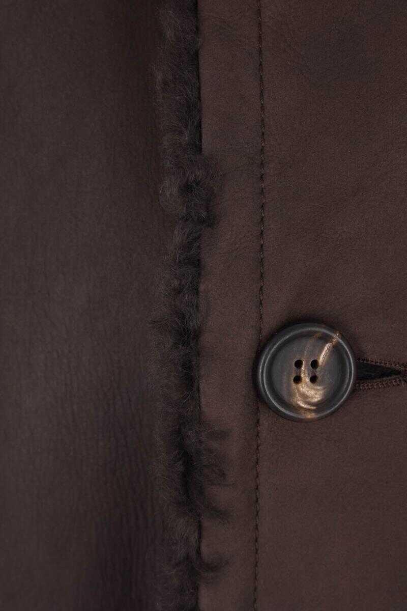 Paltoane Brunello Cucinelli Brunello Cucinelli Coats Brown Femei (BM 18965184) 5