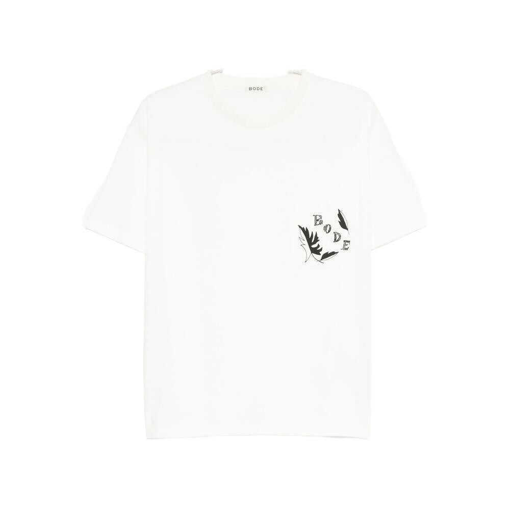 Topuri BODE Bode T-Shirts & Vests WHITE Barbati (BM 18965199) 1