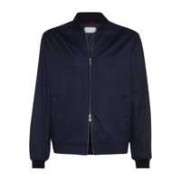 Bomber jacket Brunello Cucinelli Cashmere Bomber Jacket Barbati
