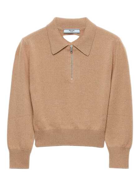 Pulovere Prada Prada Cashmere Sweater Brown Femei (BM 18965547) 1