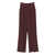 Elisabetta Franchi Elisabetta Franchi Burgundy Casual High-Waist Trousers Red