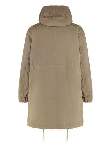 Geci Parka Herno Herno Hooded Parka Grey Barbati (BM 18965601) 2