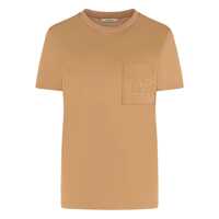 Tricouri Max Mara Papaia Cotton Crew-Neck T-Shirt Femei