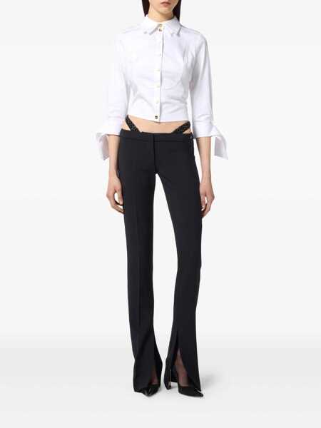 Pantaloni casual Elisabetta Franchi Elisabetta Franchi Trousers Black Femei (BM 18965640) 2