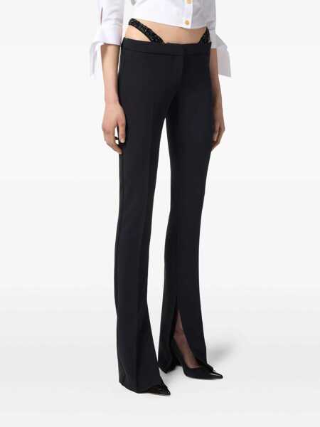 Pantaloni casual Elisabetta Franchi Elisabetta Franchi Trousers Black Femei (BM 18965640) 1