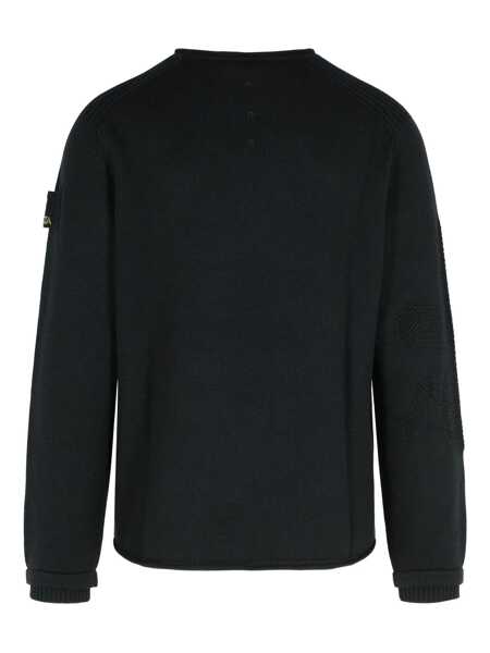 Pulovere Premiata Premiata Black Crewneck Sweater Black Barbati (BM 18965736) 2