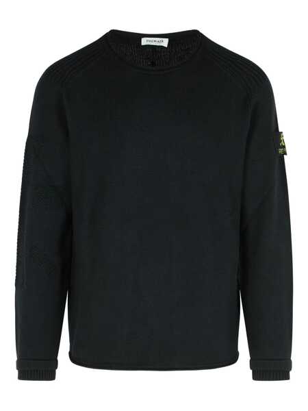 Pulovere Premiata Premiata Black Crewneck Sweater Black Barbati (BM 18965736) 1