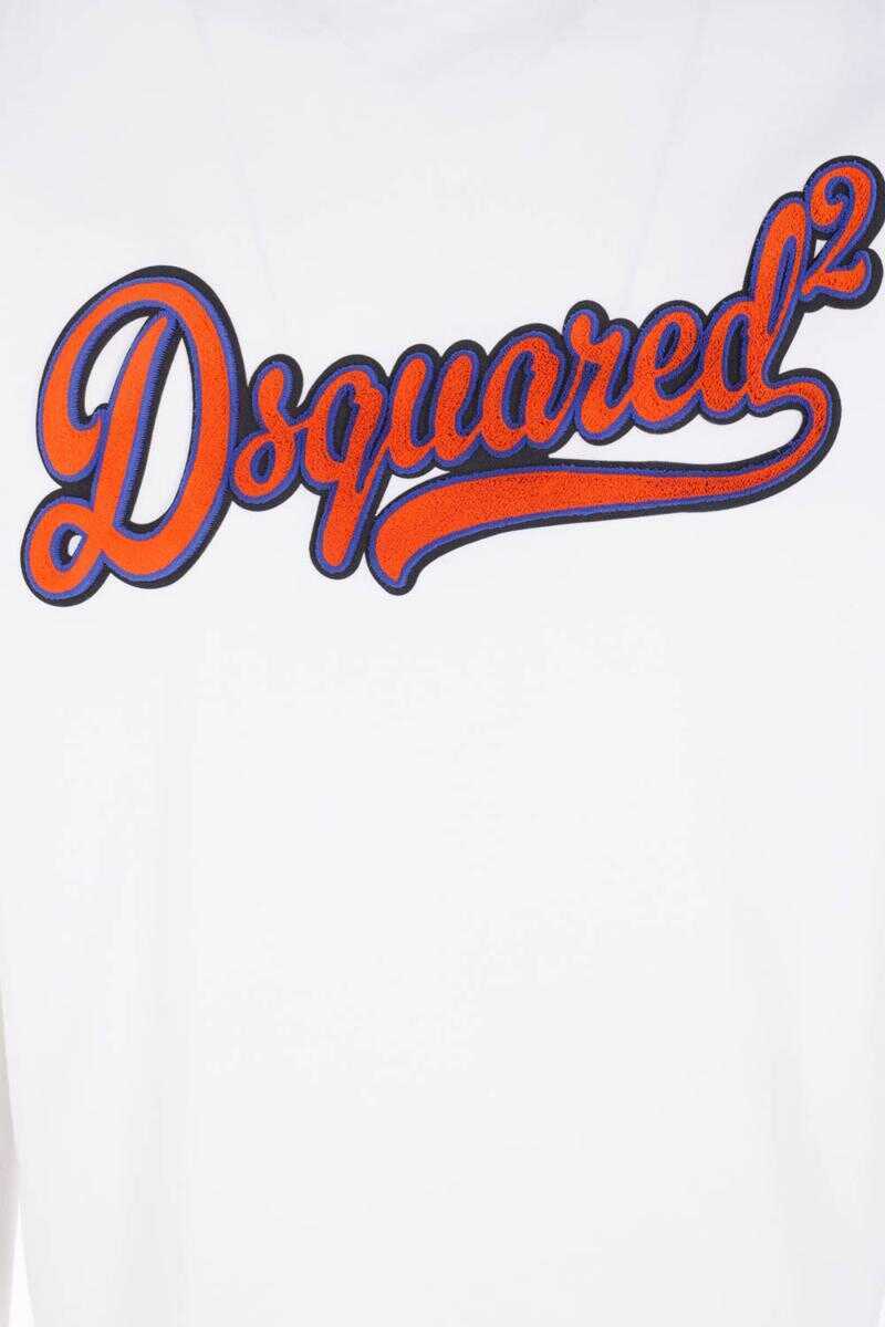Topuri DSQUARED2 DSQUARED2 T-Shirts And Polos WHITE Barbati (BM 18966036) 3