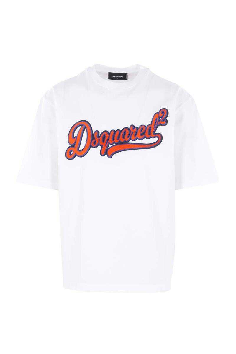 Topuri DSQUARED2 DSQUARED2 T-Shirts And Polos WHITE Barbati (BM 18966036) 1